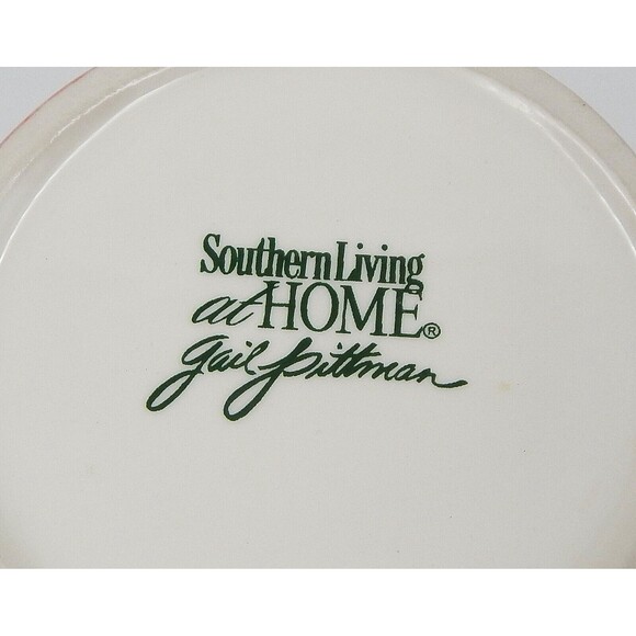 Southern Living at Home Gail Pittman Bountiful Red Large Pitcher Floral 80 Ounce - Picture 8 of 10